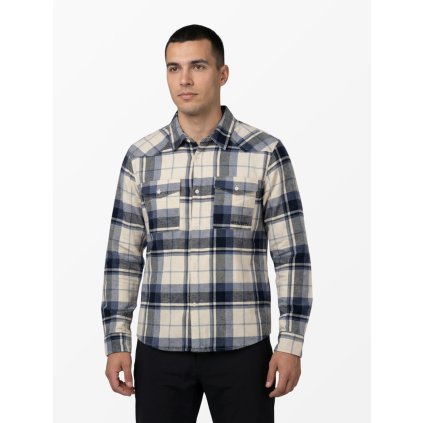 Pánská flanelová košile Gaia M blue (Velikost L)