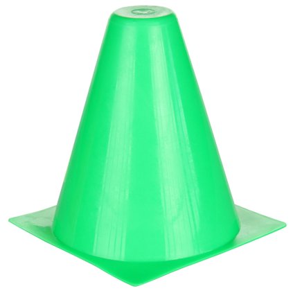 Sport kužel 15 cm zelená