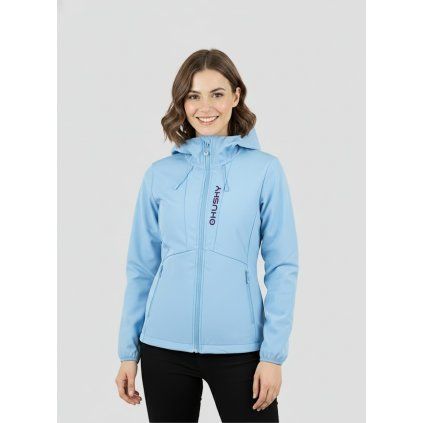 Dámská softshell bunda Silvo L light blue (Velikost L)