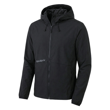 Pánská softshell bunda Silvo M black (Velikost L)