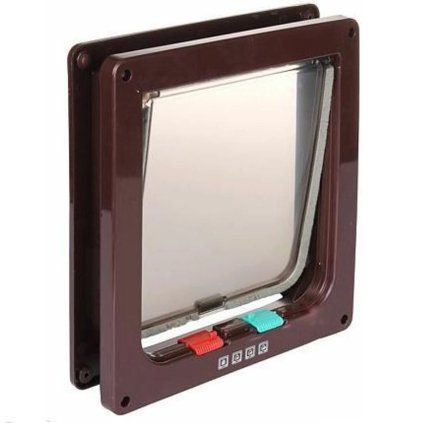 Pet Gate XL dvířka pro psy hnědá