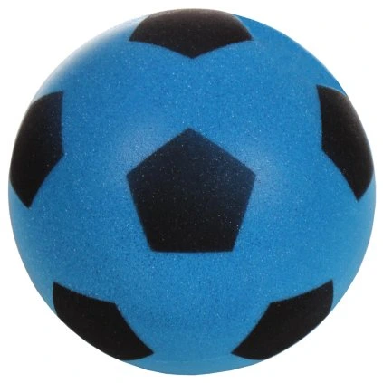 Silent Soccer 18 pěnový míč modrá
