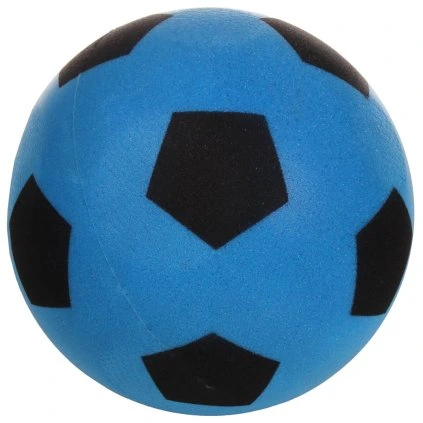 Silent Soccer 21 pěnový míč modrá