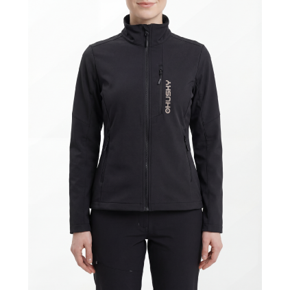 Dámská softshell bunda Salfa L black (Velikost L)