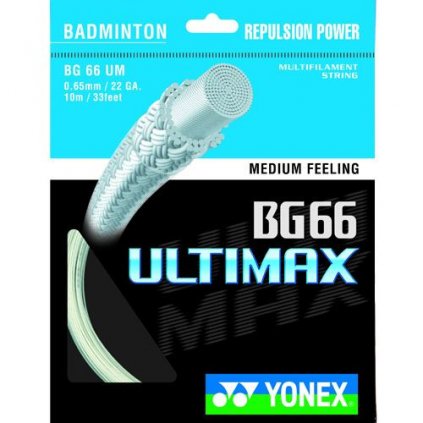 Badmintonový výplet YONEX BG 66 ULTIMAX - 200 m