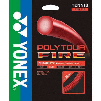 Tenisový výplet YONEX PolyTour FIRE 120 - 12 m