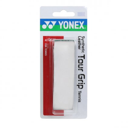 Základní omotávka YONEX Leather Tour Grip AC 126 - bílá