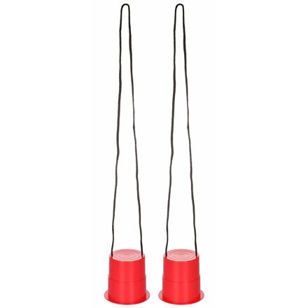 Merco Steppers mini chůdy červená