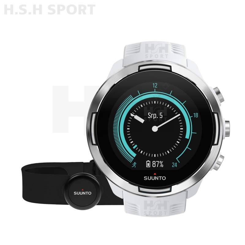 Suunto 9 Baro White + HR Belt
