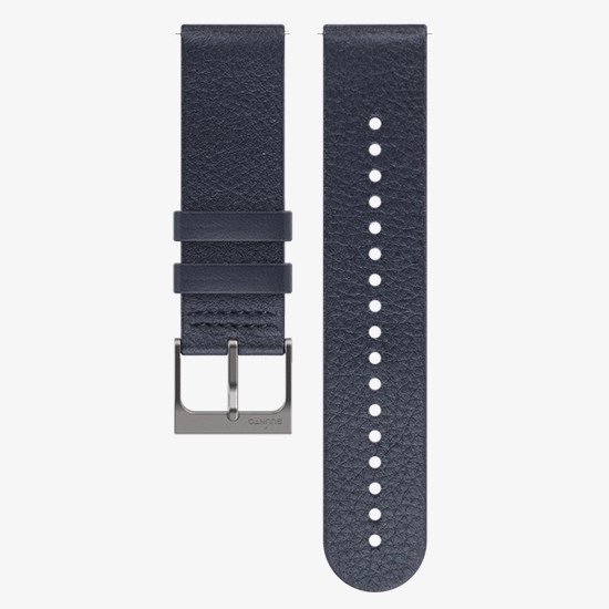 Suunto Řemínek Urban 6 Leather Granite Blue pro Suunto 9 Peak a kompatibilní