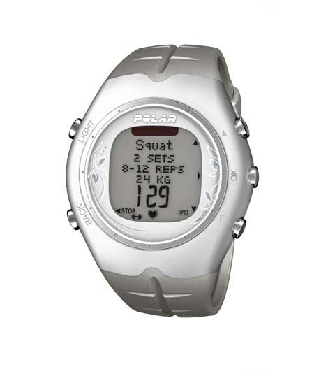 Polar Náhradní řemínek Polar pro F55 Ice Aluminium