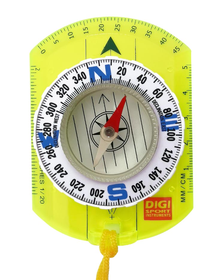 Digi Sport Instrument Buzola Ergonomic s neonovou destičkou