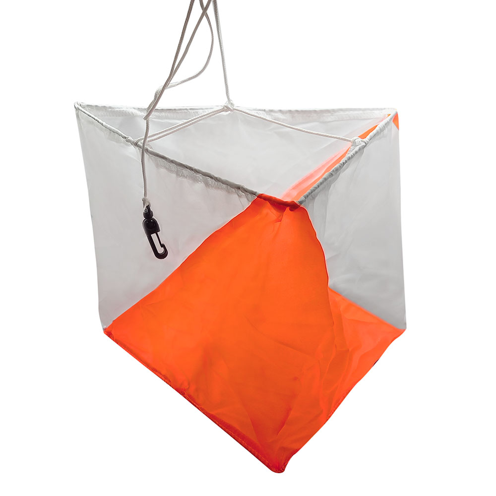 HSH Sport Lampión závodní s provázkem a karabinkou 30x30 neonově oranžový