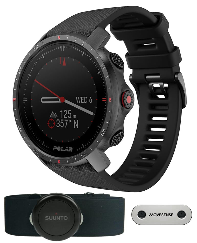 Polar Grit X Pro černý + Smart Sensor