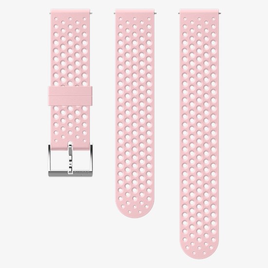 Suunto 20mm Athletic 1 Silicone Strap Sakura Steel Size S+M