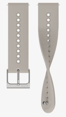 Suunto Řemínek Urban 4 Silicone Sand Gray pro Suunto 9 Peak a kompatibilní