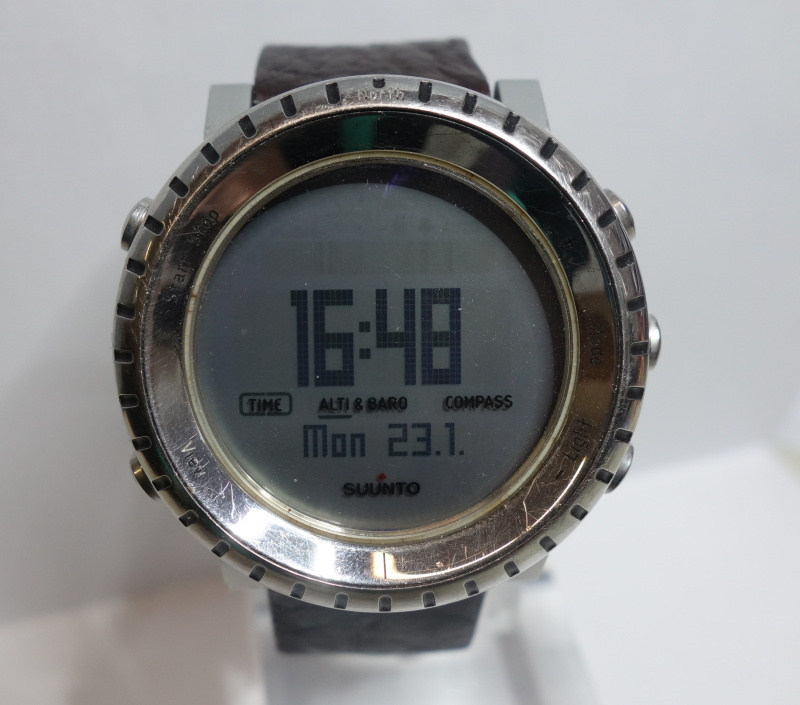 Suunto Core Steel Rubber Strap