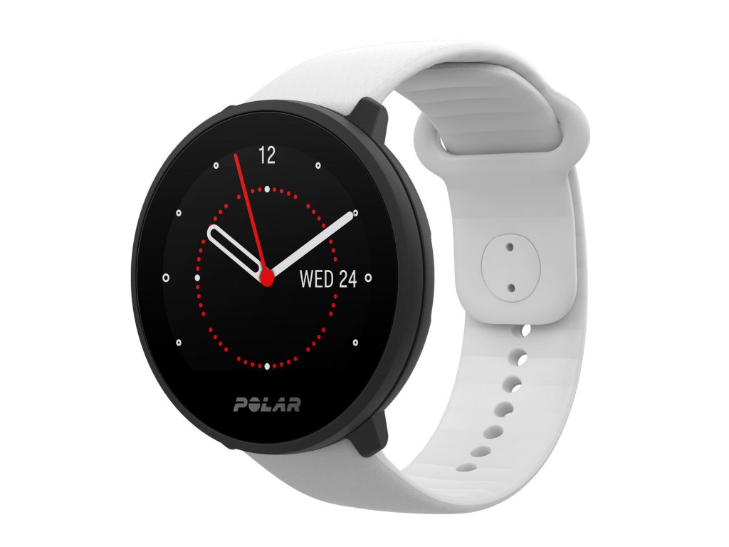 Polar Náhradní řemínek bílý 20mm silikonový