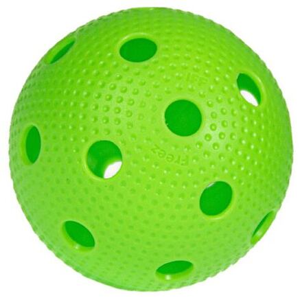 Freez Ball Official florbalový míček zelená