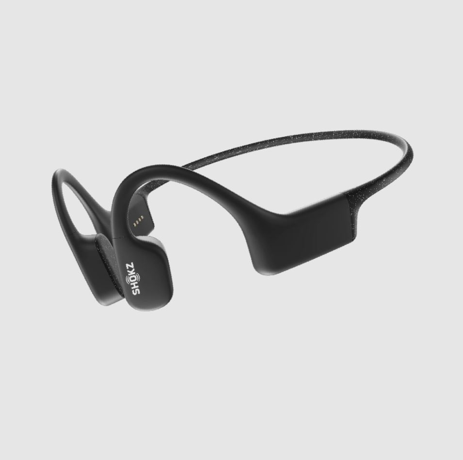 Shokz OpenSwim – bezpečná sluchátka / player s hudbou – černá