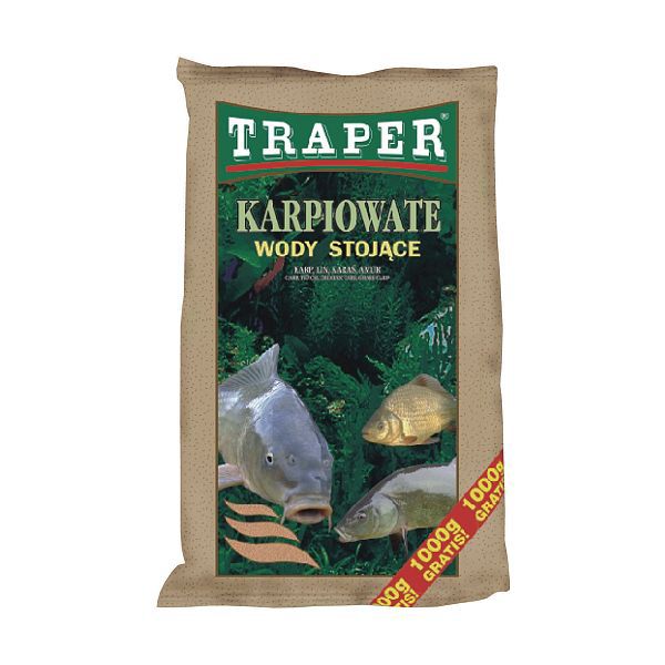 TRAPER POPULAR KAPR 5 KG Vnadící směs na netekoucí vodu, , velikost 5 KG