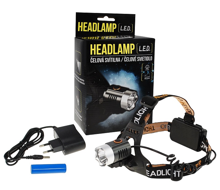 Calter Čelovka PROFI nabíjecí, 5W-CREE, 400lum