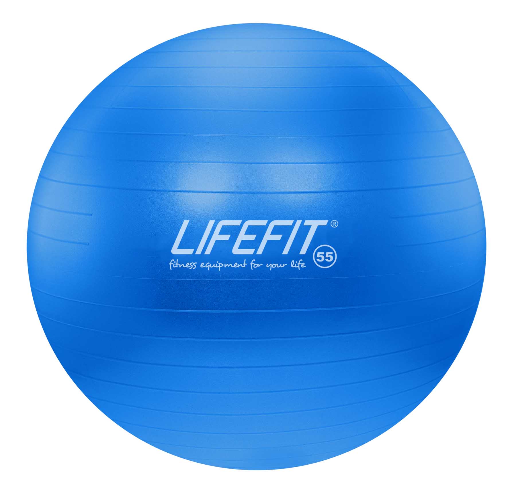 Gymnastický míč lifefit anti-burst 55 cm, modrý
