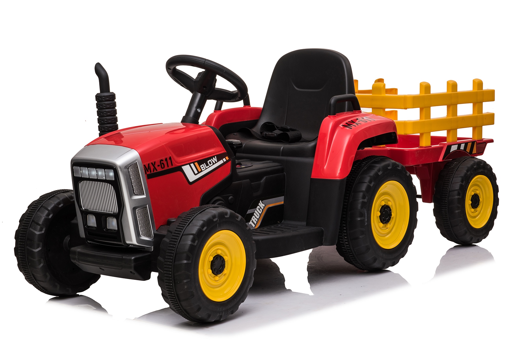 ELJET Dětské elektrické auto Tractor Lite - červená