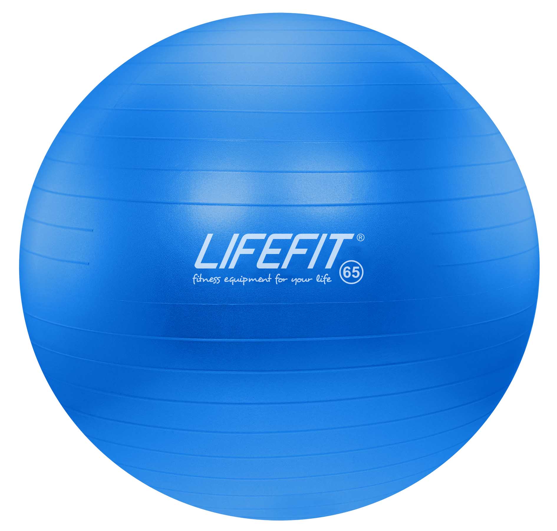 Gymnastický míč lifefit anti-burst 65 cm, modrý
