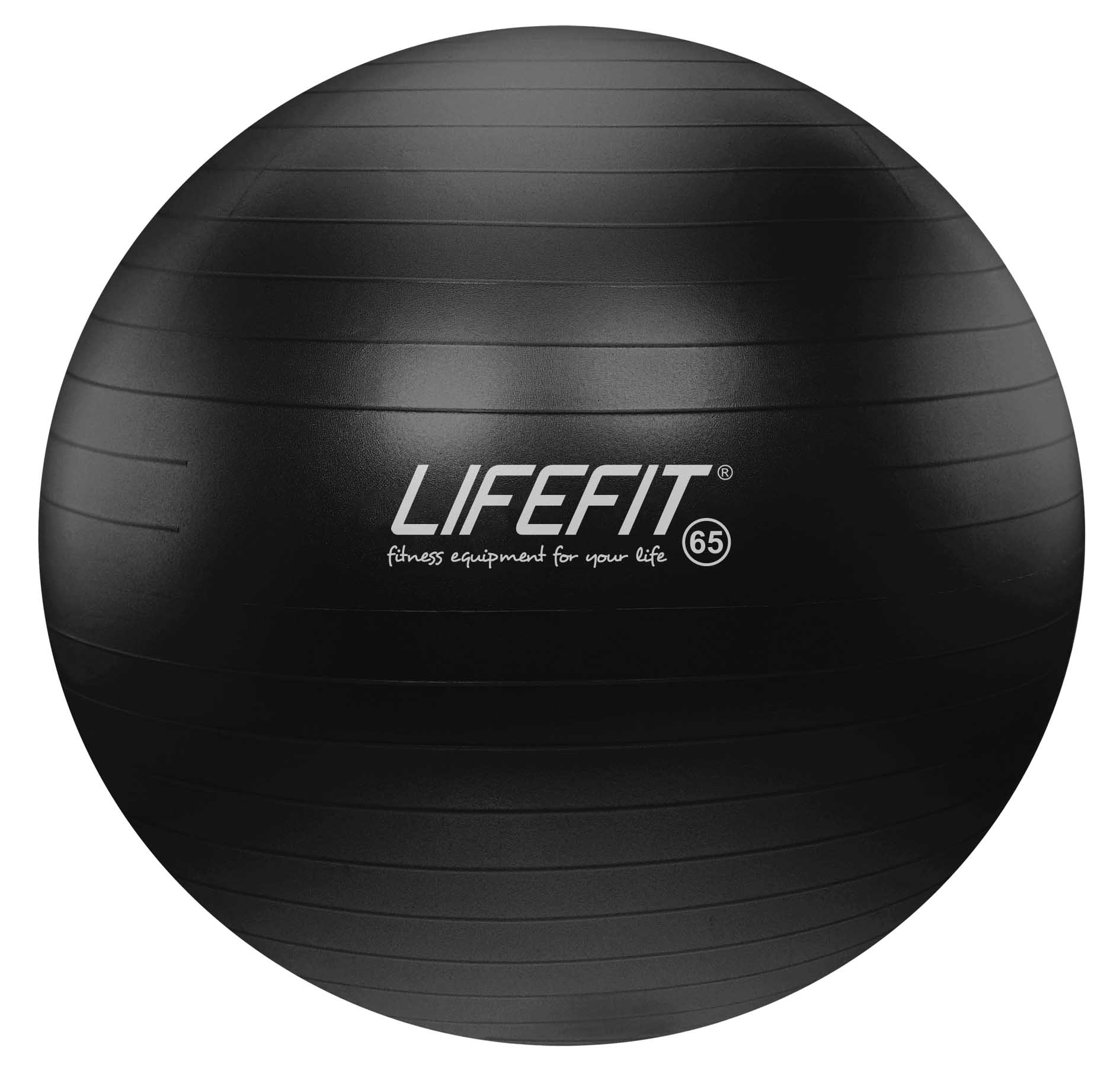 Gymnastický míč LIFEFIT® ANTI-BURST 65 cm, černý