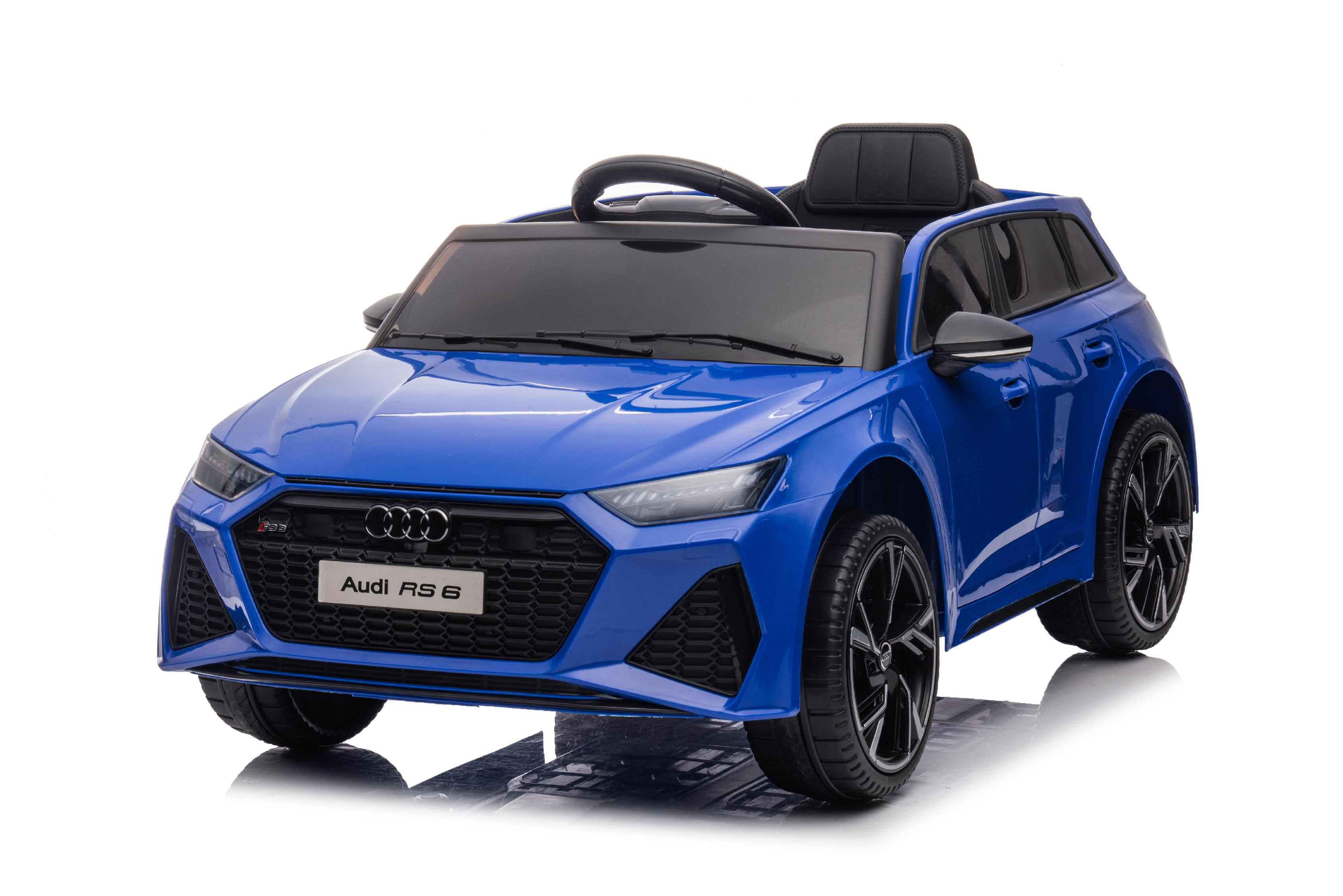 ELJET Dětské elektrické auto Audi RS 6 modrá/blue