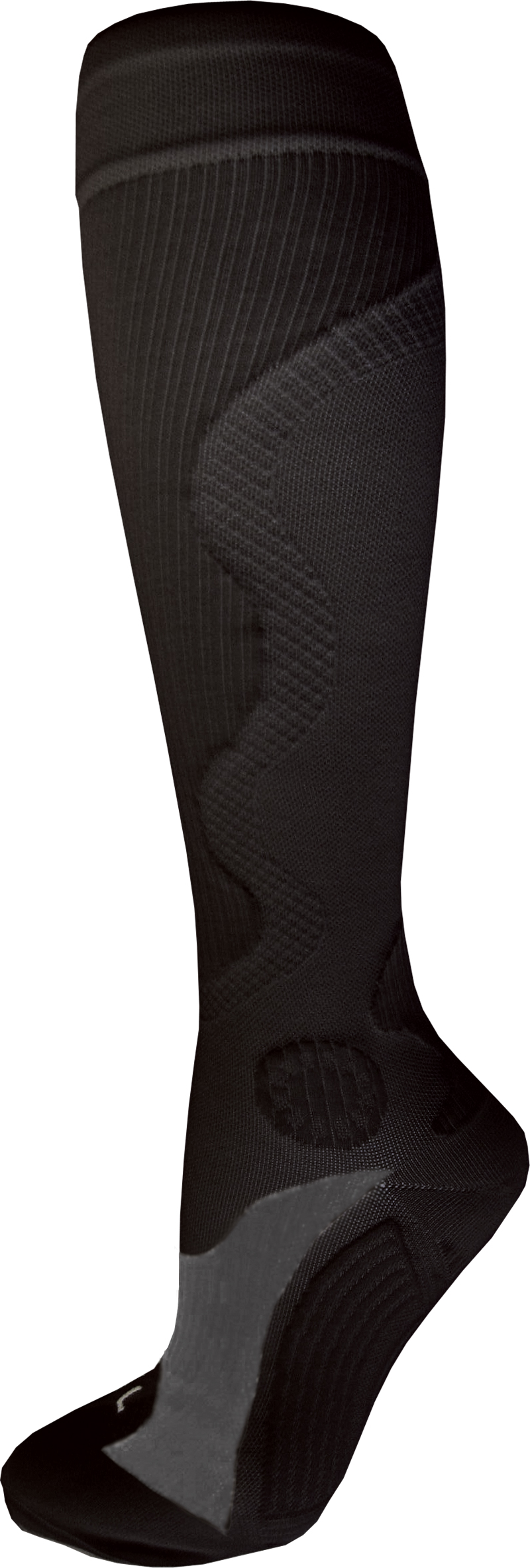 RULYT® Kompresní sportovní ponožky WAVE, černé Bota velikost: S