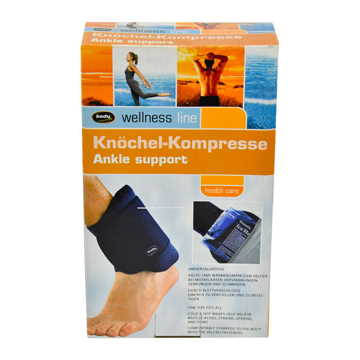 RULYT ANKLE BRACE Kompresní termo bandáž, tmavě modrá, velikost