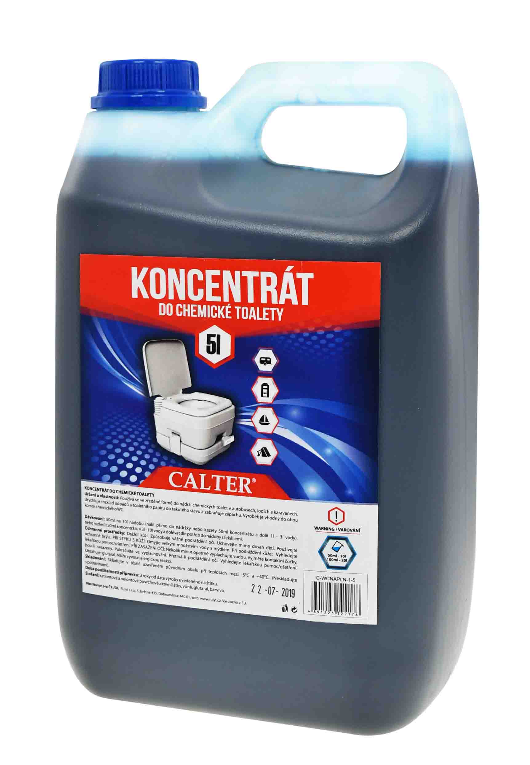 Calter do chemické toalety - 5L