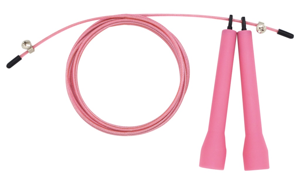 Lifefit speed rope 300cm, růžové