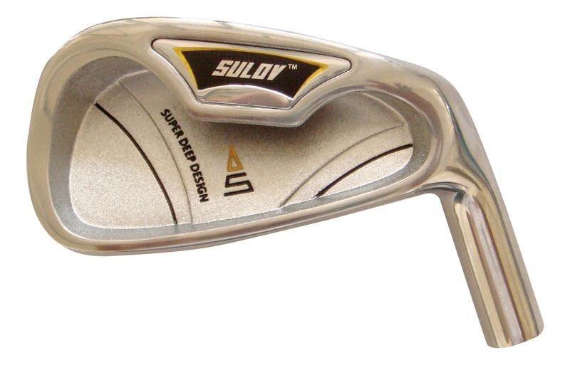 Sulov M1 STEEL Č.8 Golfová hůl, stříbrná, velikost