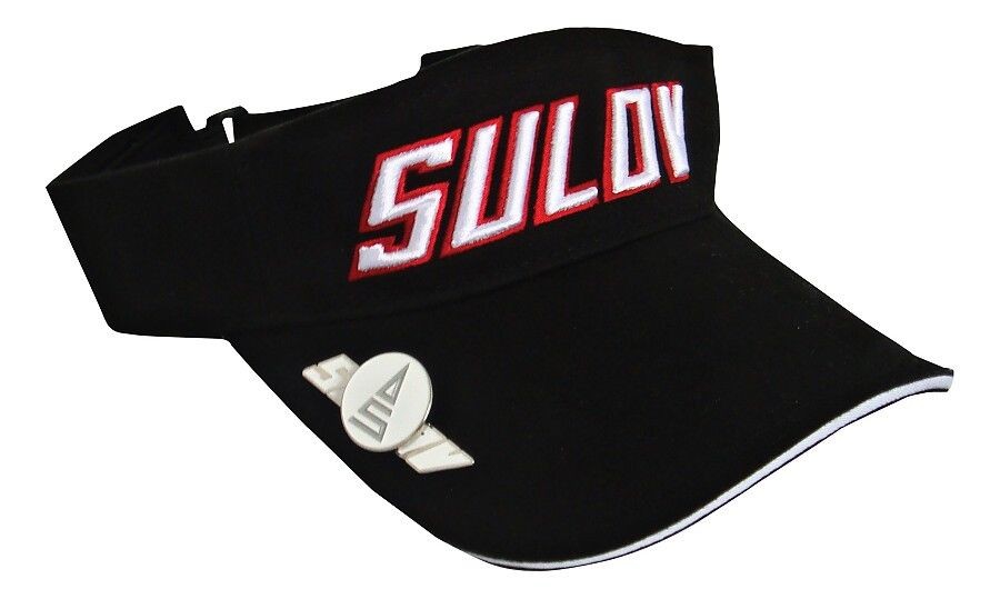 SULOV® Kšilt Golf SULOV®, pánský černý