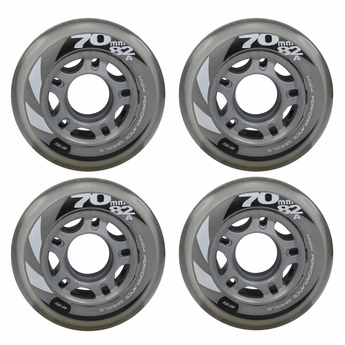 OSTATNÍ Set koleček pro In-line PU82A, vel. 70x24, 4ks