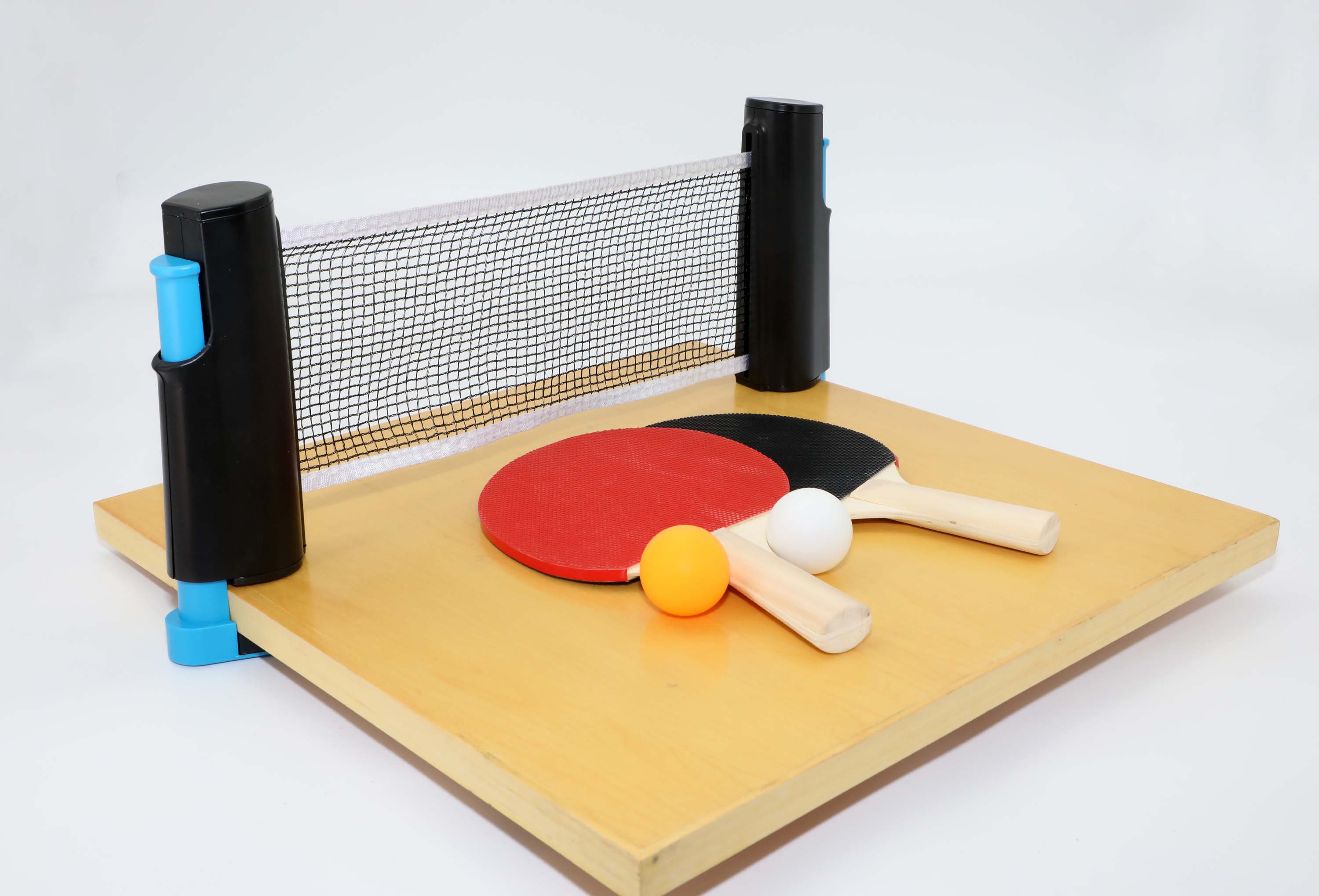 RULYT® Set na pingpong RULYT®, 2 x raketa, 3 x míč, síťka