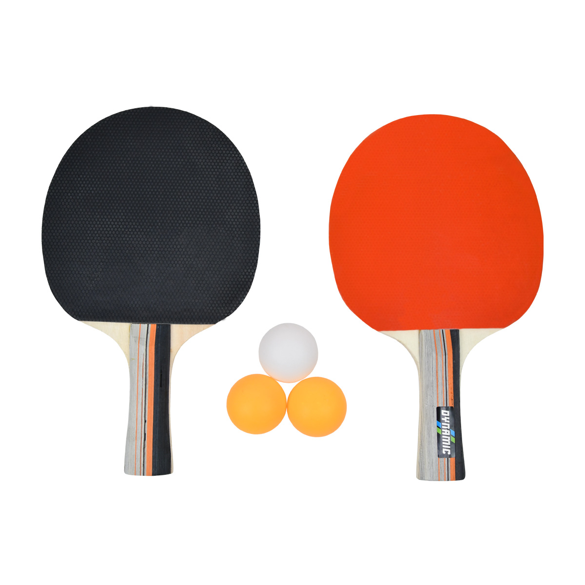 RULYT® Set na pingpong RULYT 3ST-02, 2 x raketa, 3 x míč