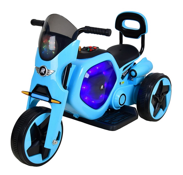 RACCEWAY® Elektrická dětská trojkolka RACCEWAY®, modrá