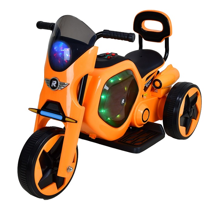 RACCEWAY® Elektrická dětská trojkolka RACCEWAY®, oranžová