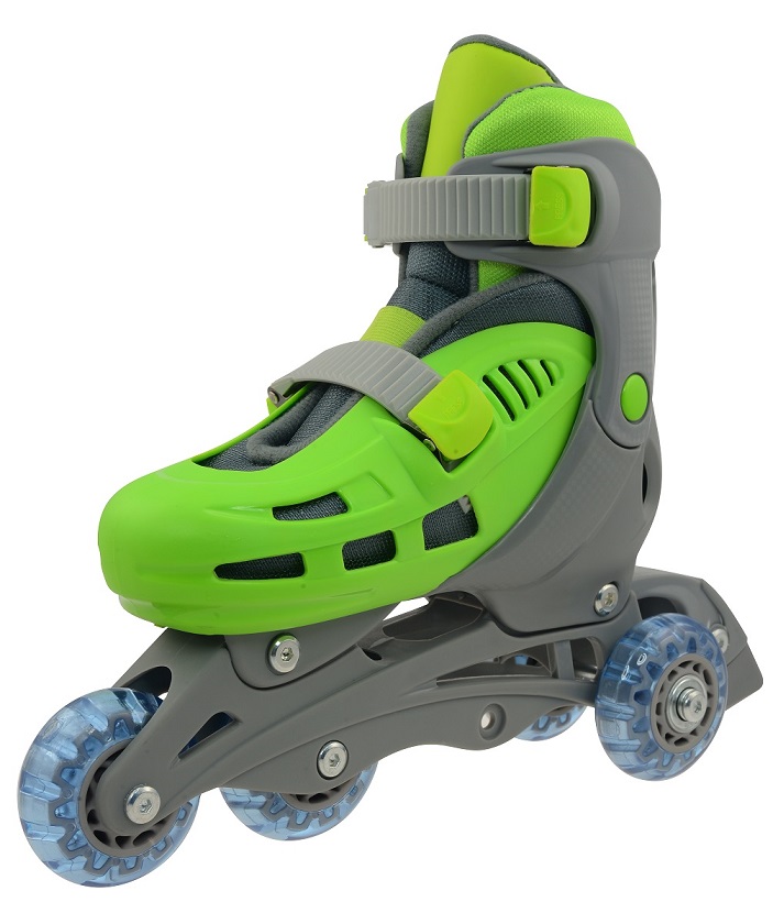 OSTATNÍ Kolečkové brusle TRISKATE BASIC, zelené Brusle velikost: S