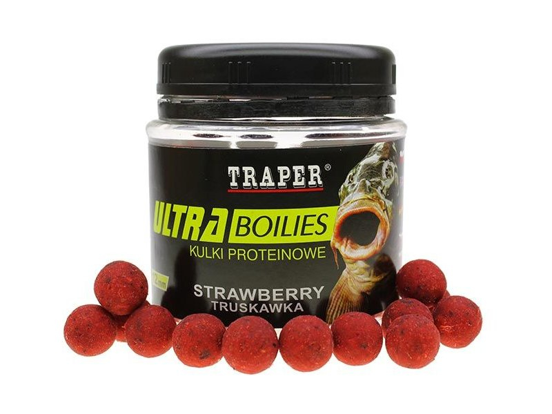 TRAPER ULTRA BOILIES 16 MM BANÁN 100 G Proteinové kuličky, , velikost 100 G