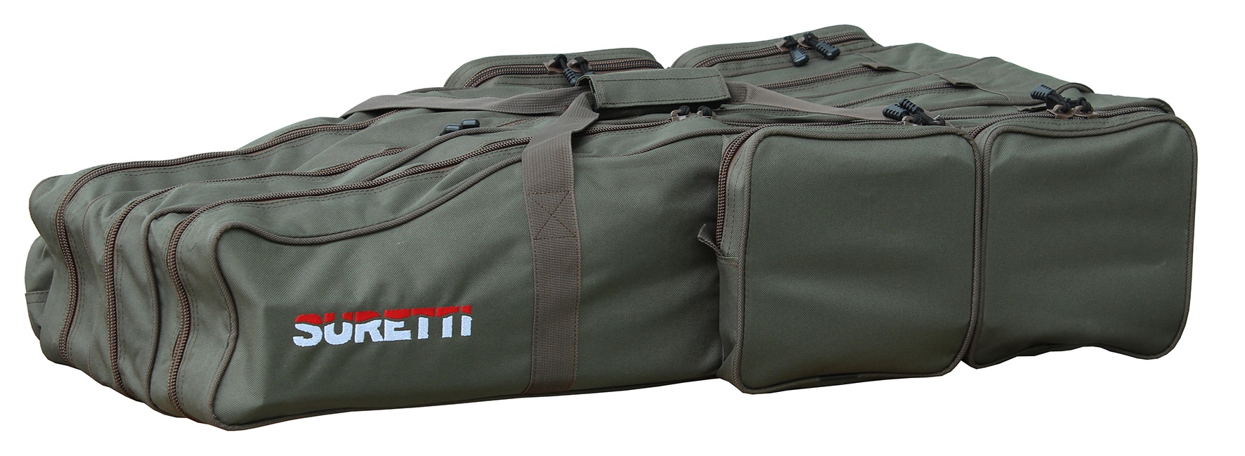 Suretti ROD CASE 85 CM Obal na rybářské pruty, tmavě zelená, velikost
