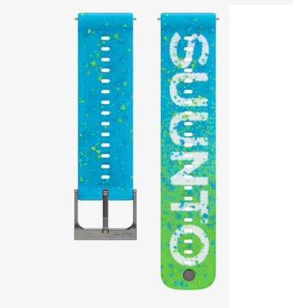 Suunto Řemínek Athletic 6 Silicone Power Blue S/M pro Race S a kompatibilní