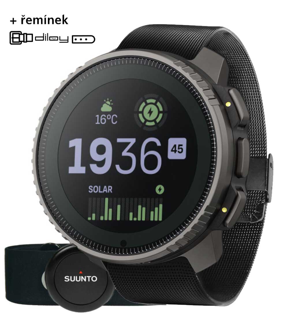 Suunto Vertical Titanium Solar Black Performance