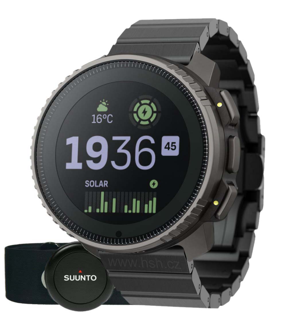 Suunto Vertical Titanium Solar Black Performance