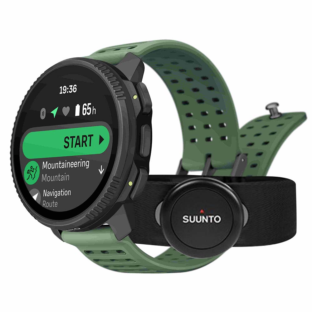 Suunto Vertical 2 Full Titanium strap se třemi řemínky