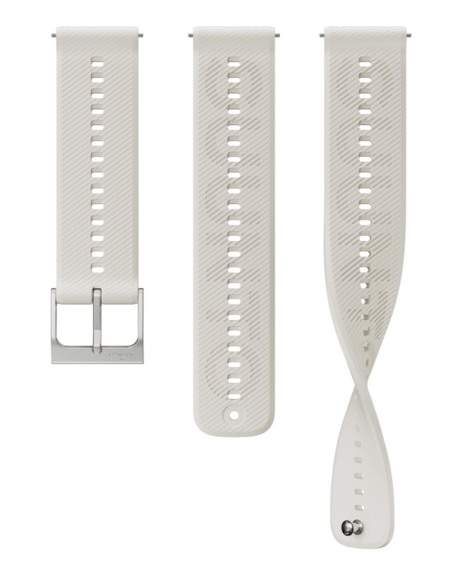 Suunto Řemínek Athletic 6 Silicone Feather Gray S+M pro Race 2 a kompatibilní